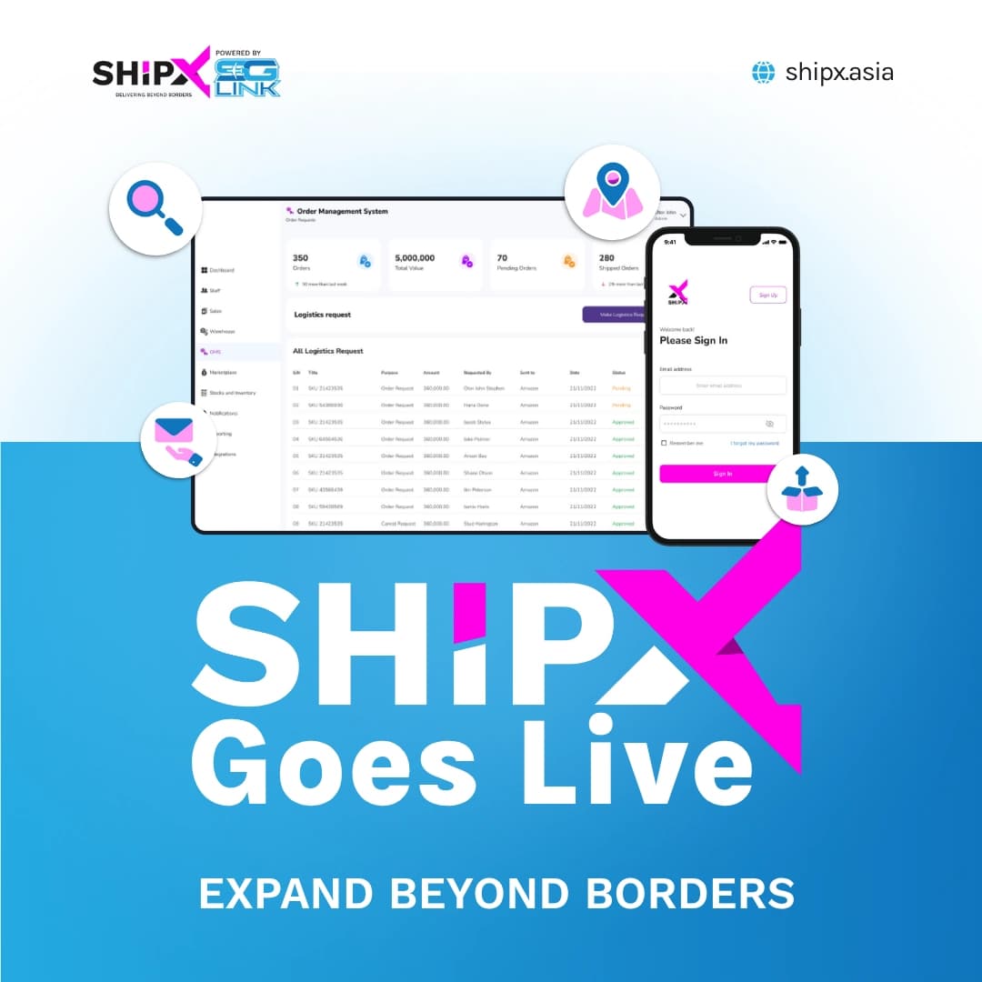ShipX Goes Live Smarter Future ASEAN Cross-Border Logistics
