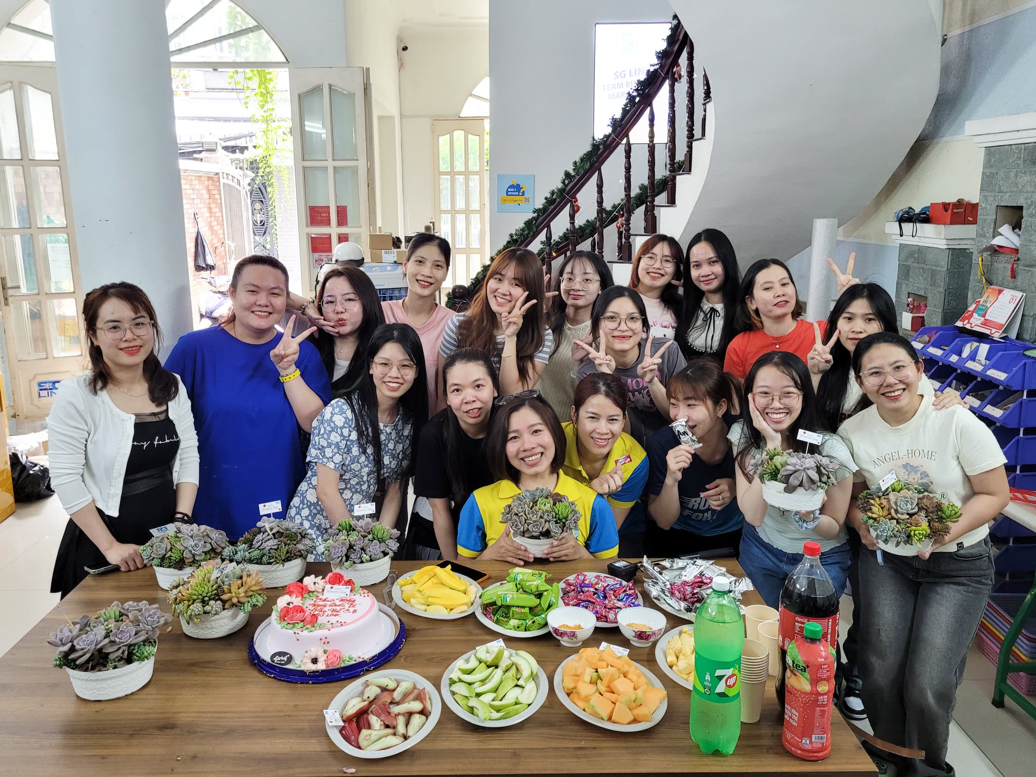 Surprise party on International Women's Day