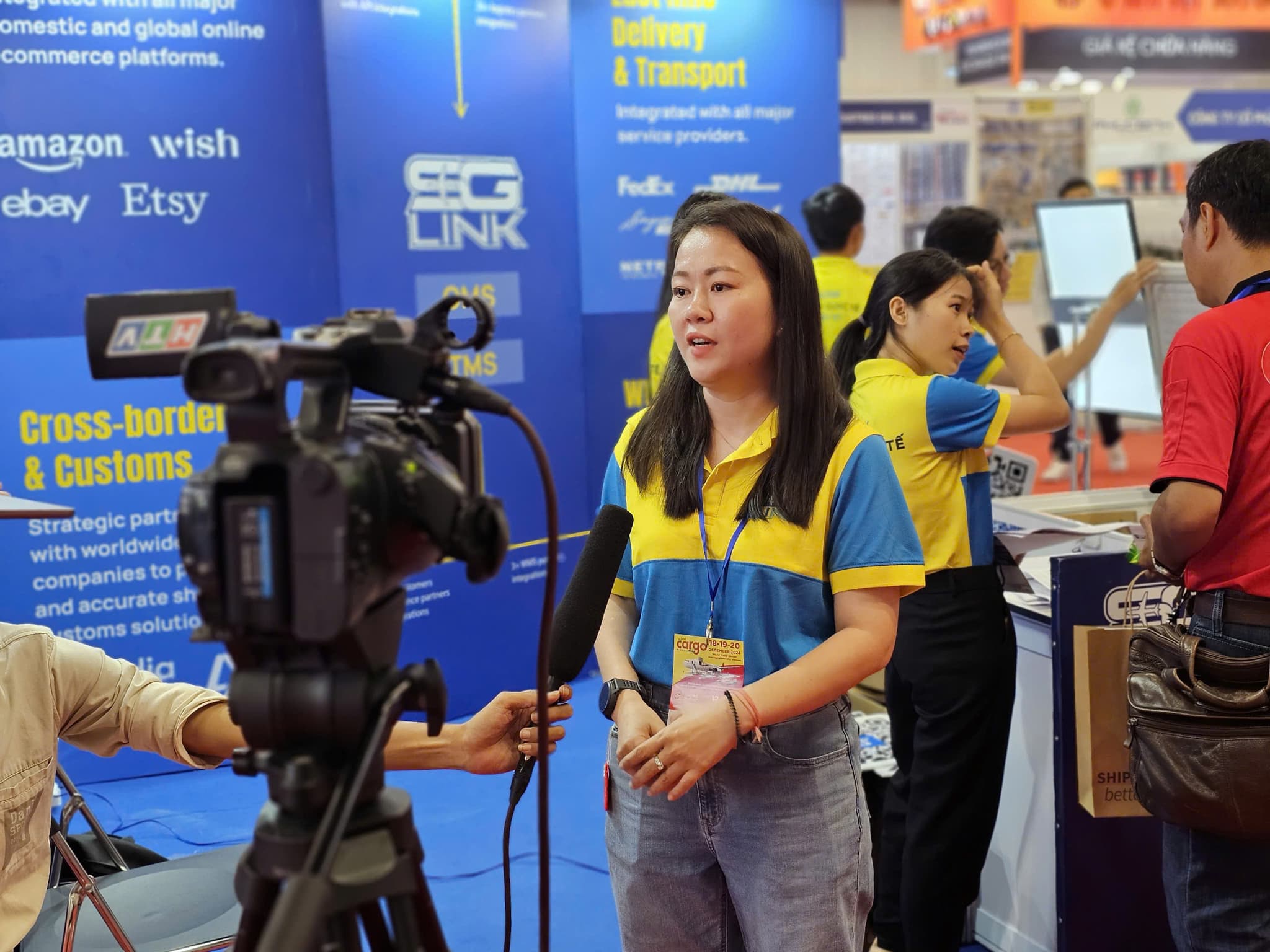 SG LINK at Vietnam Warehousing & Automation Show 2024