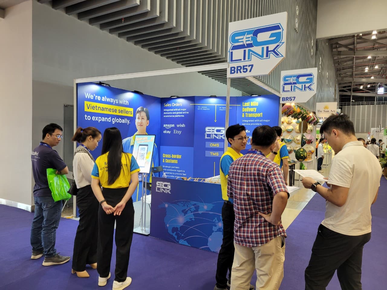 SG LINK participates in HCM City Export 2024