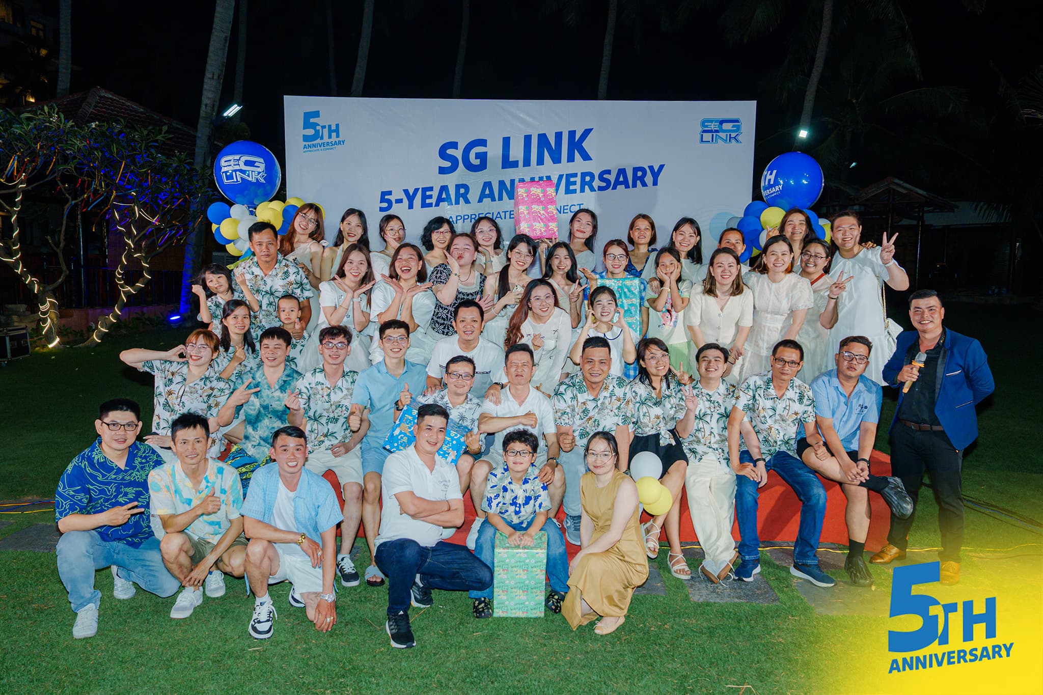 SG LINK 5-YEAR ANNIVERSARY - Appreciate & Connect