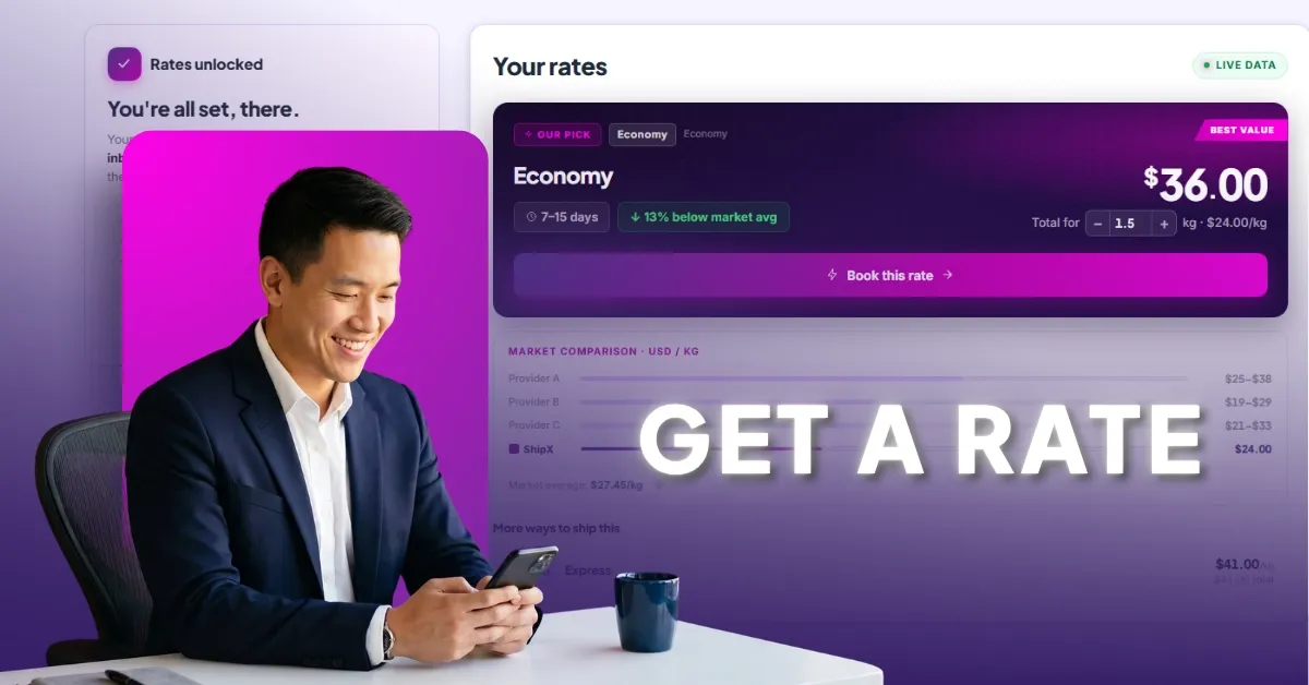 Introducing the ShipX Pricing Wizard: Get Live Cross-Border Shipping Rates